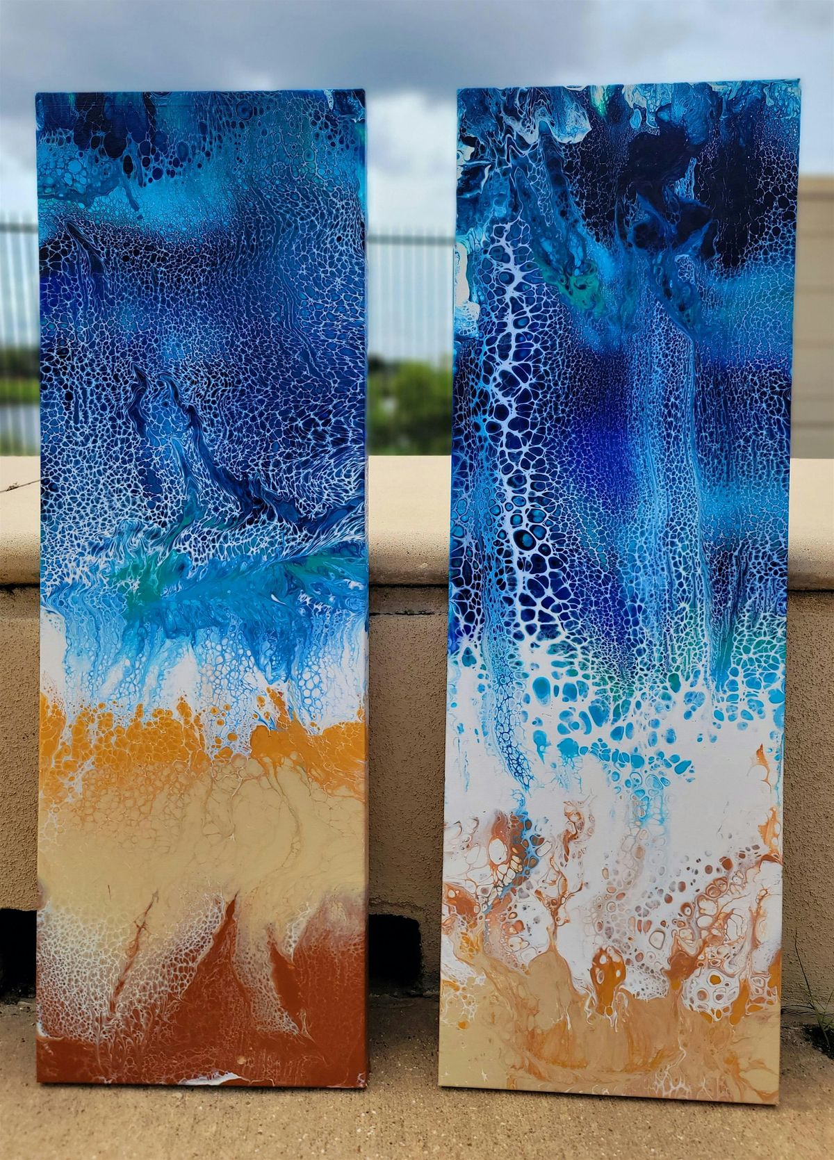 Refilling the Pour: Pour Painting & Mindful Restoration I