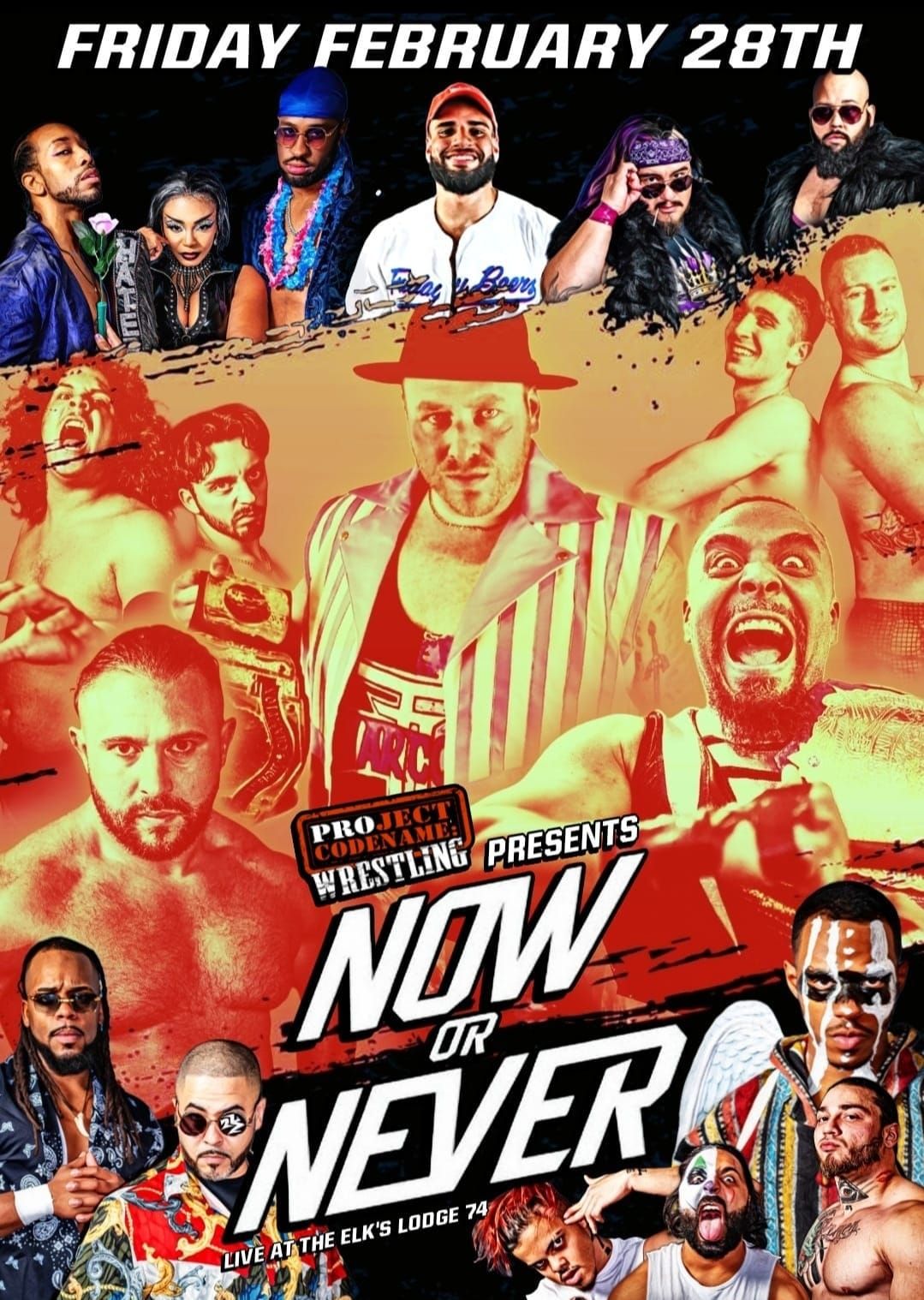 PROject codename: NOW or Never [Hoboken NJ] Happy Hour Pro Wrestling Party 