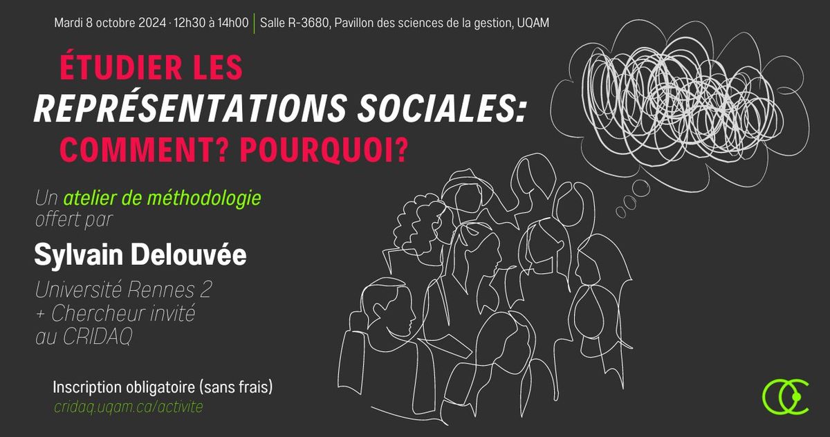 \u00c9tudier les repr\u00e9sentations sociales : pourquoi? comment?