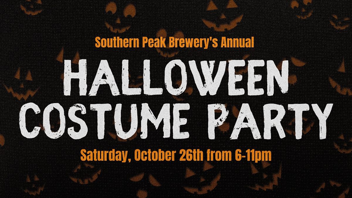 Southern Peak Brewery Annual Halloween Costume Party!