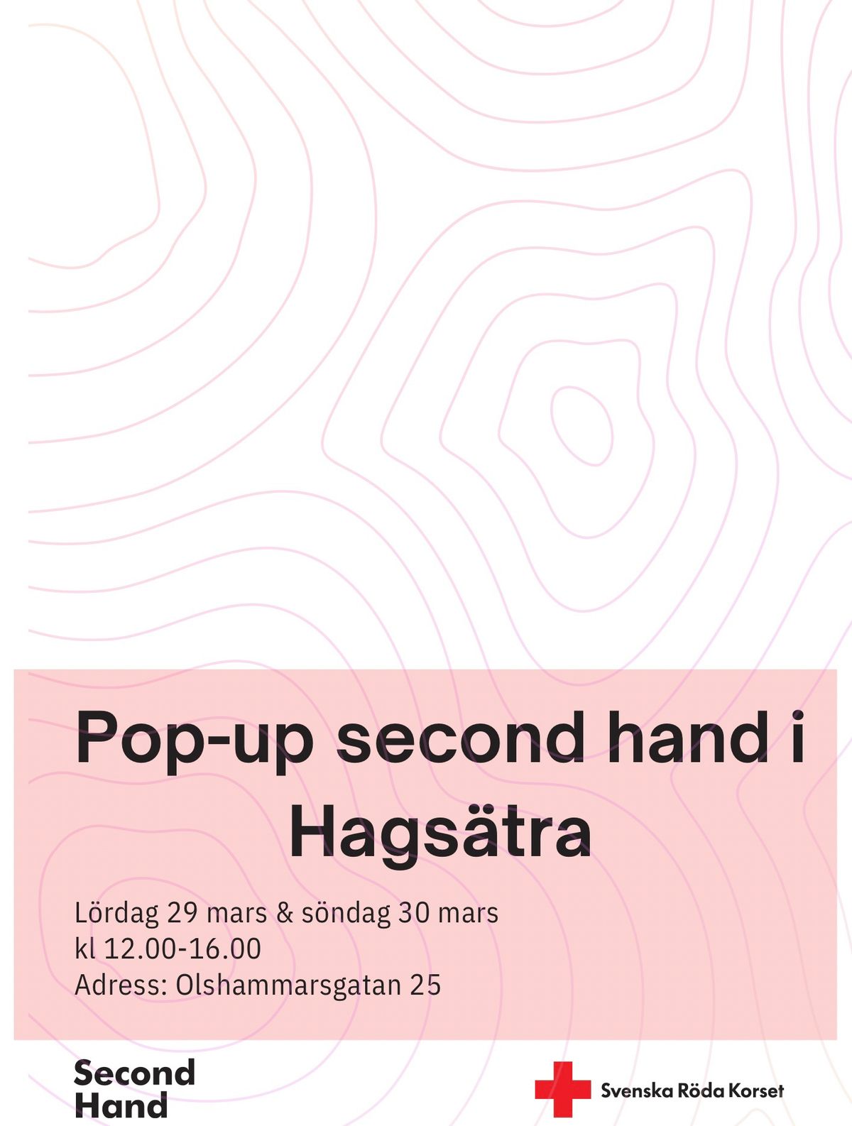 Pop-up outlet i Hags\u00e4tra 29 & 30 mars