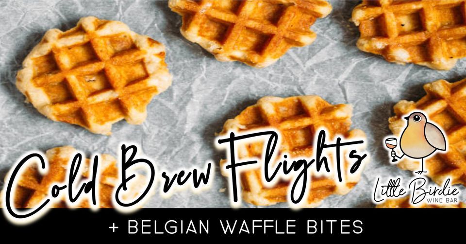 Cold Brew Flights + Belgian Waffle Bites Cereal Milk Flight Edition