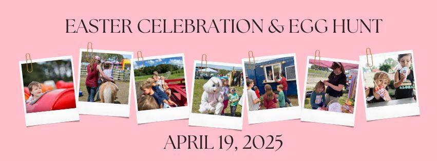 Easter Celebration, Egg Hunt and pop-up vendor market