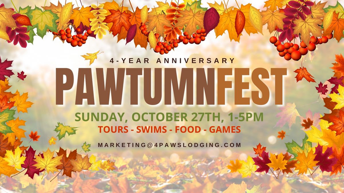 PAWtumn Festival - 4 Year Anniversary 