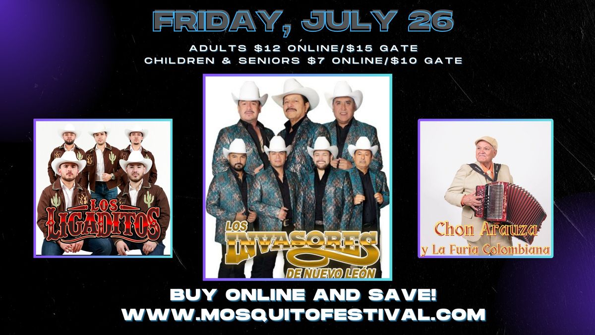Norte\u00f1o Night at The Great Texas Mosquito Festival 