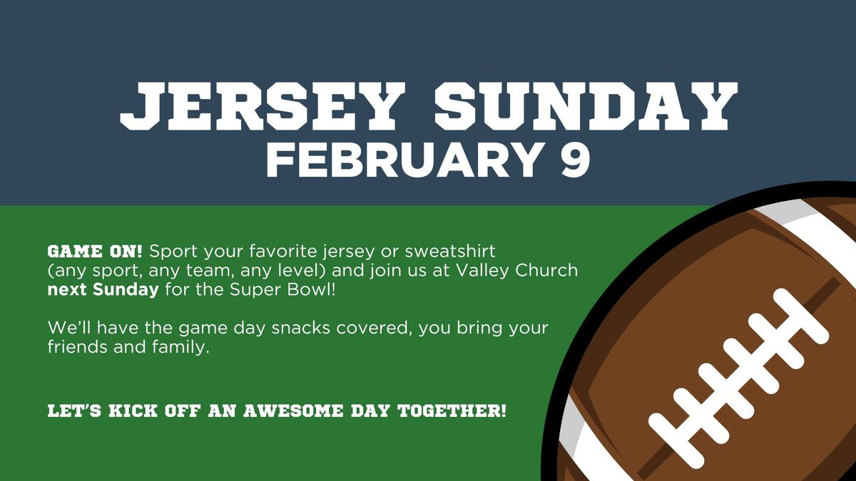 Jersey Sunday