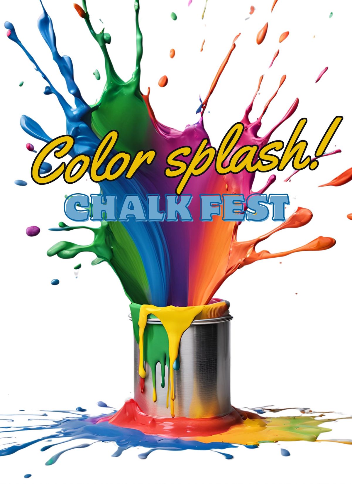 Color Splash Chalk Fest! 