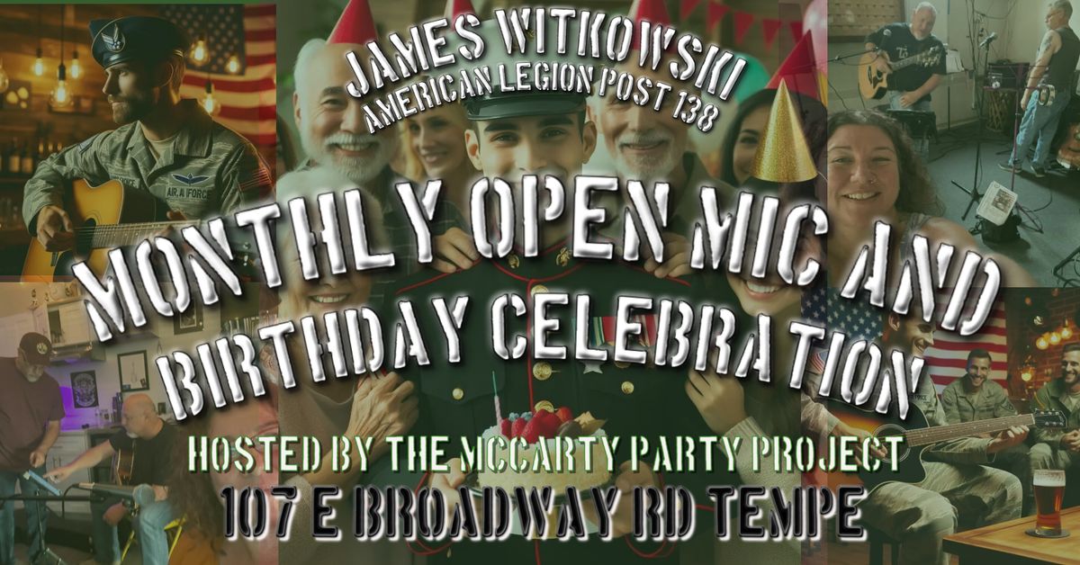 Open Mic hosted by The McCarty Party Project