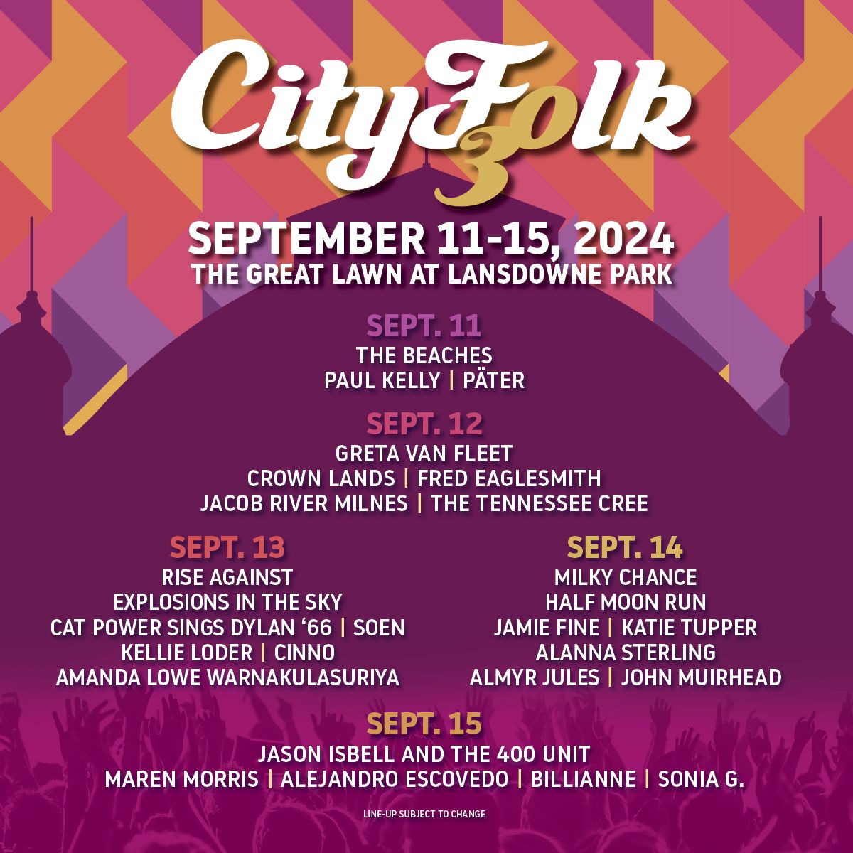 City Folk Music Festival: Milky Chance - Saturday