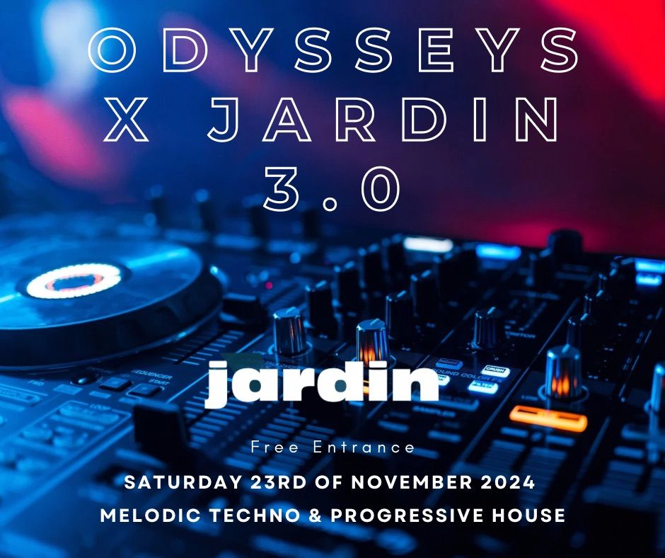 Odysseys x Jardin 3.0 [Indoor DJ Event]