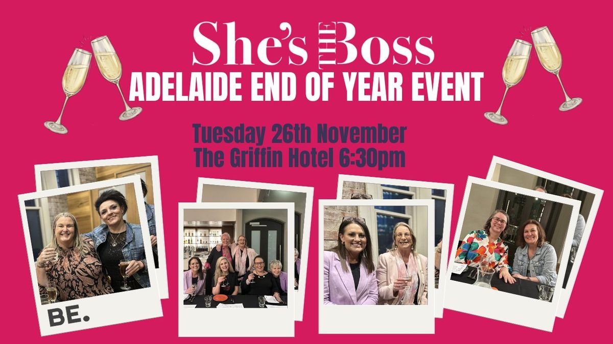 She's the Boss Adelaide end-of-year event