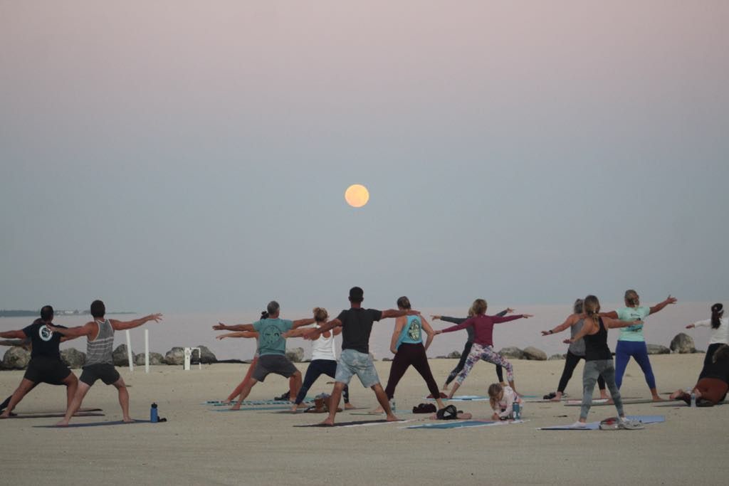 Full moon yoga March 