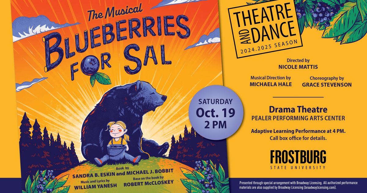 Blueberries for Sal The Musical