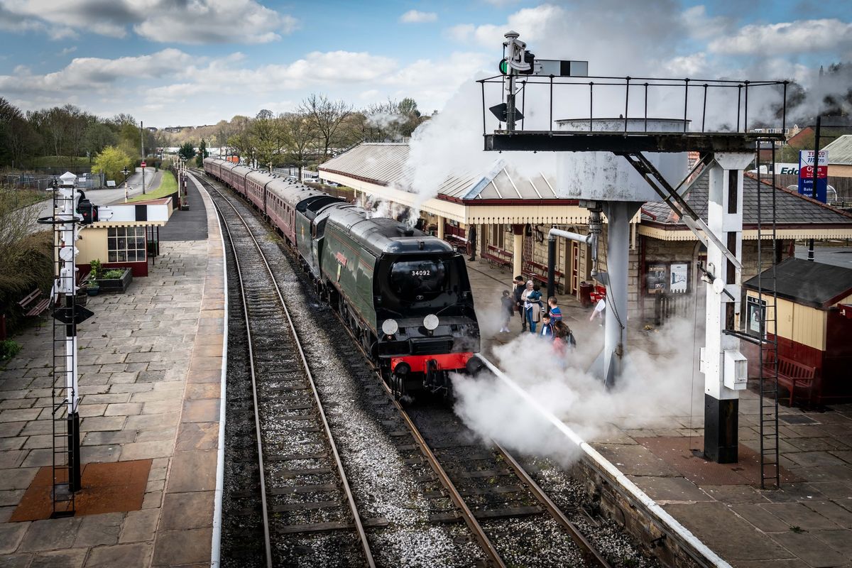 Coach trip to East Lancashire Steam Railway and Bury   