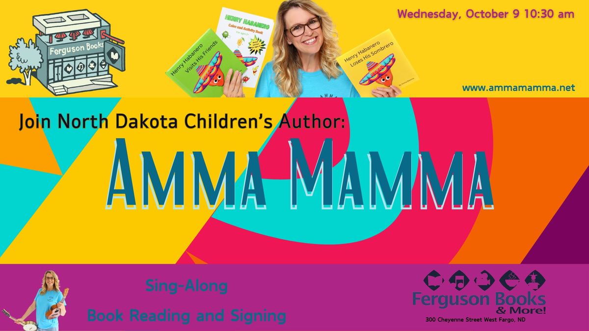 Amma Mamma Chidren's Author Event