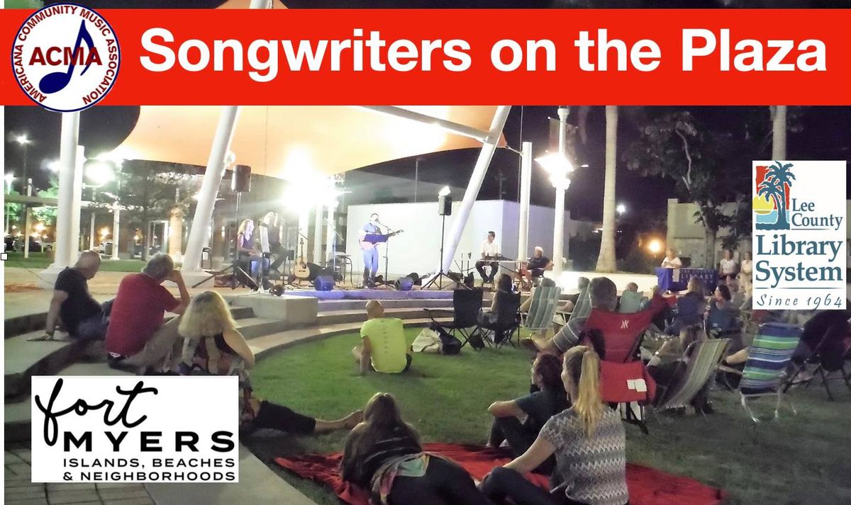 Songwriters on the Plaza   Bob Patetta,  Ray Cerbone, &  Chakulla.   