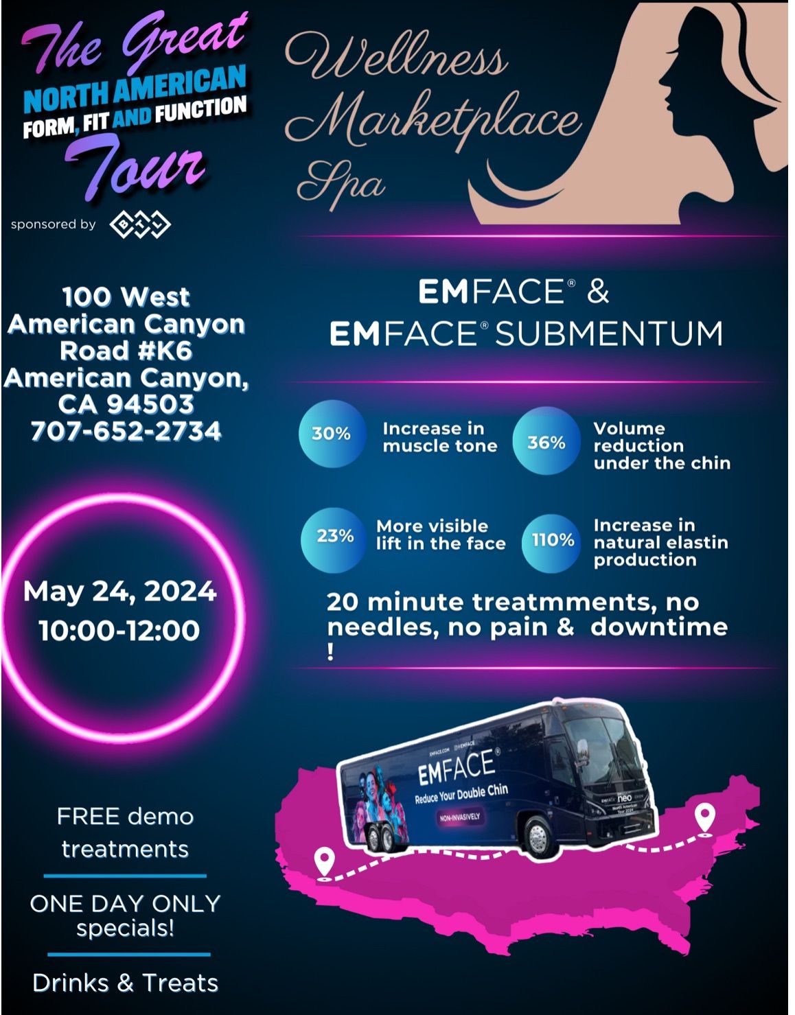 EMFACE BUS Tour Wellness Spa