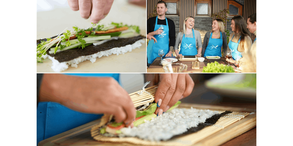 Make Classic Sushi Rolls With Chef Mary - Sushi Making Cooking Class in Detroit | Classpop!\u2122