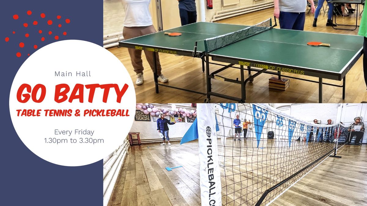 Go Batty - Table Tennis & Pickleball