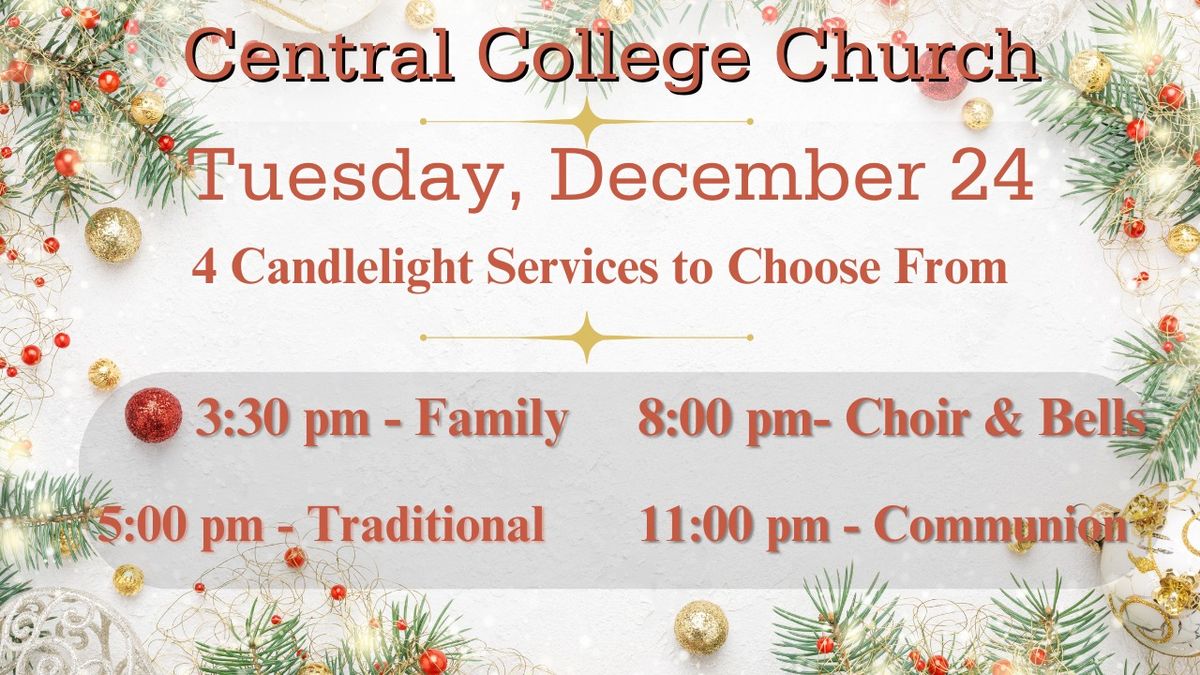 Christmas Eve Candlelight Services