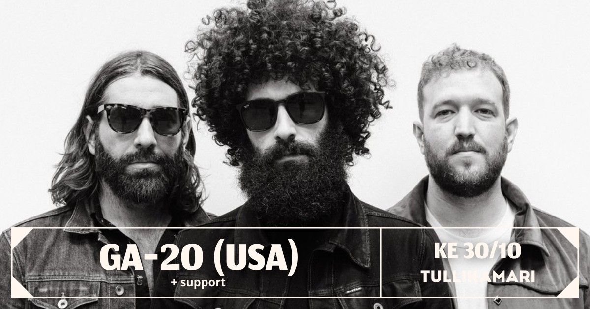 GA-20 (USA) + The Howling Echoes \/\/ Tullikamarin Klubi