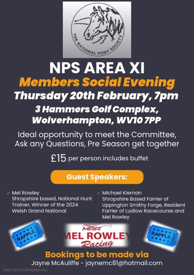 NPS AREA XI Members Social Evening