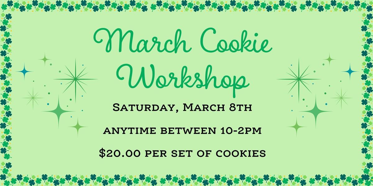 Lucky Charm Cookie Workshop