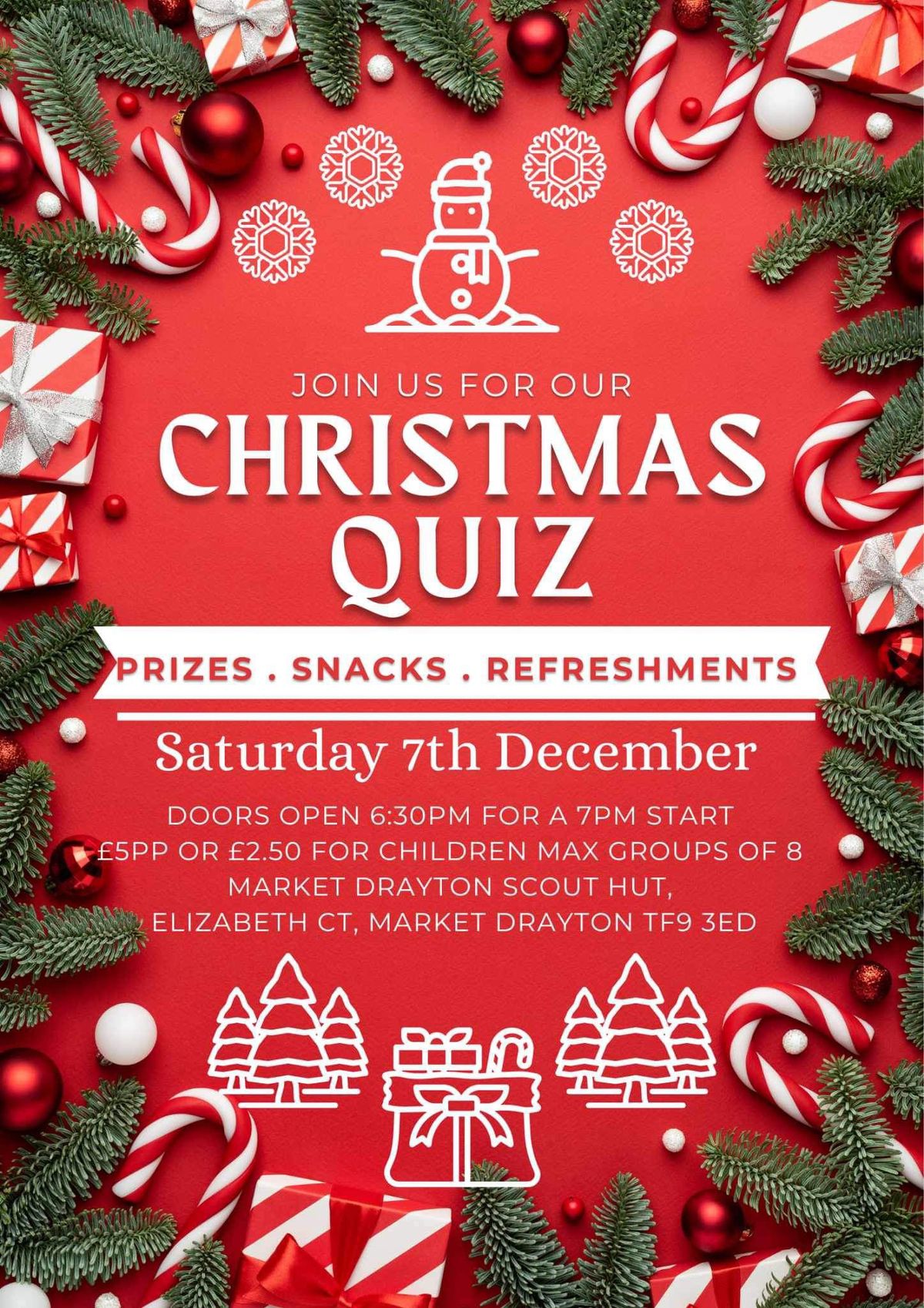 The Explorers' Christmas Fundraiser Quiz