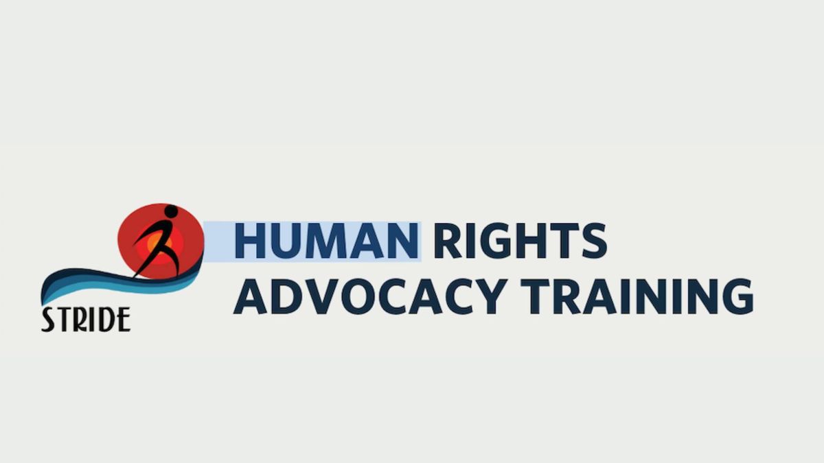 Stride Human Rights Advocacy Training in Regina, SK