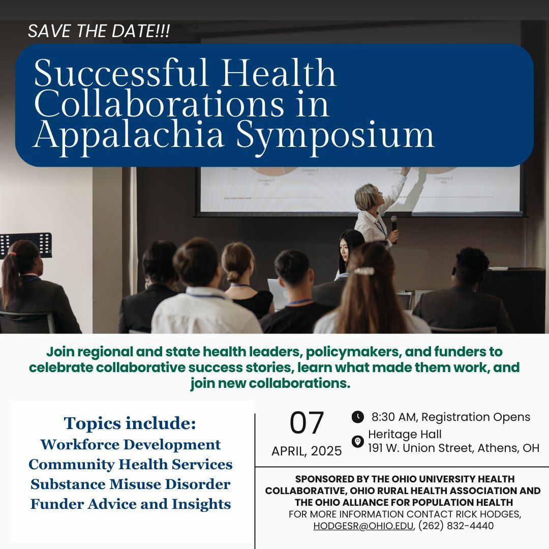 Successful Health Collaborations in Appalachia Symposium