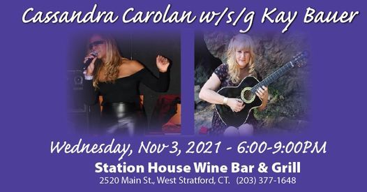 Cassandra & Kay Bauer at Station House, Stratford, CT