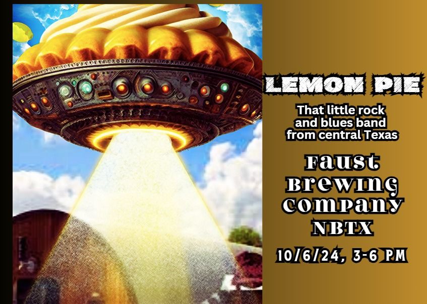 Lemon Pie show at Faust Brewing Company