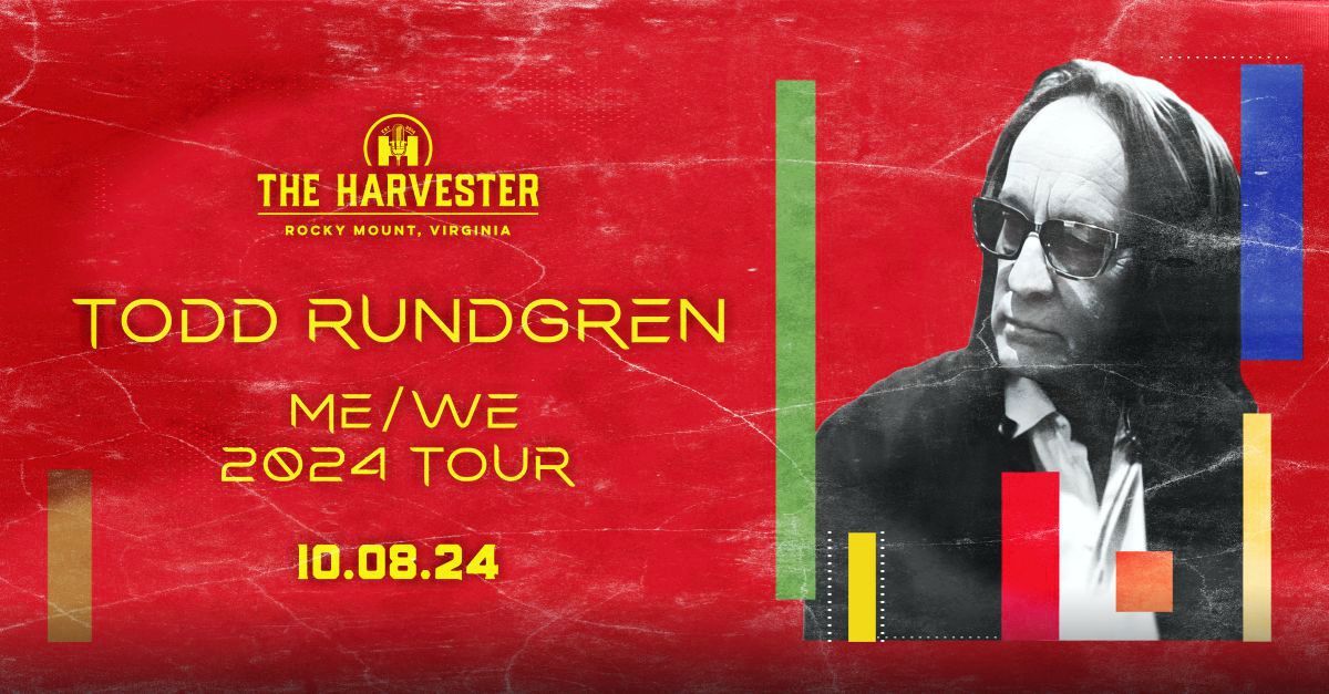 Todd Rundgren - Me\/We Tour