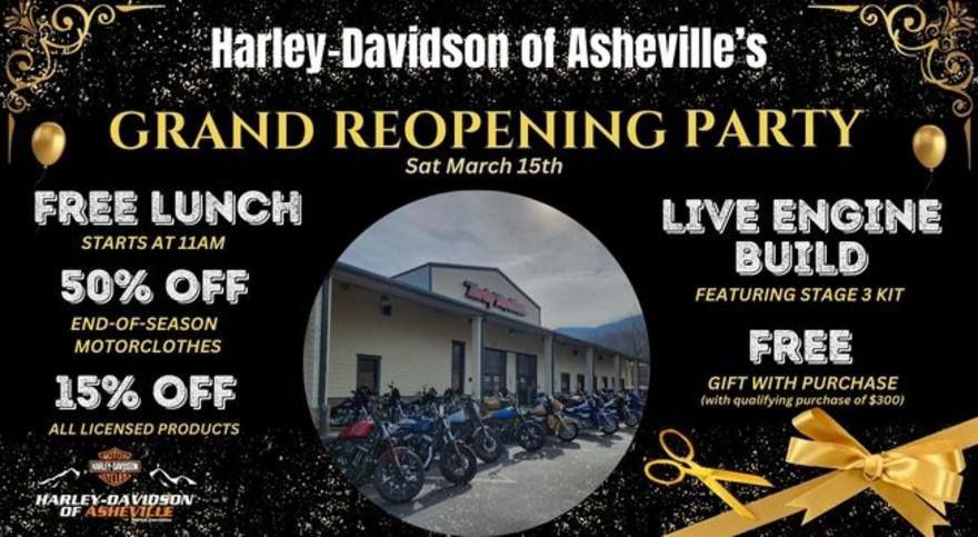 Chapter Ride to Harley-Davidson of Asheville, NC