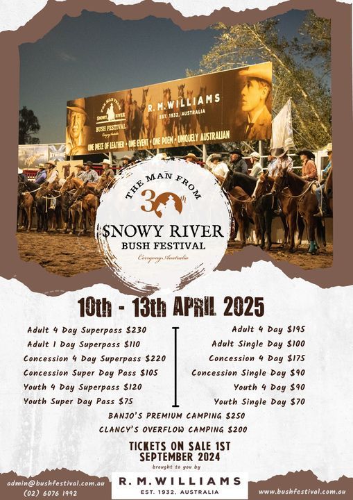 The Man From Snowy River Bush Festival