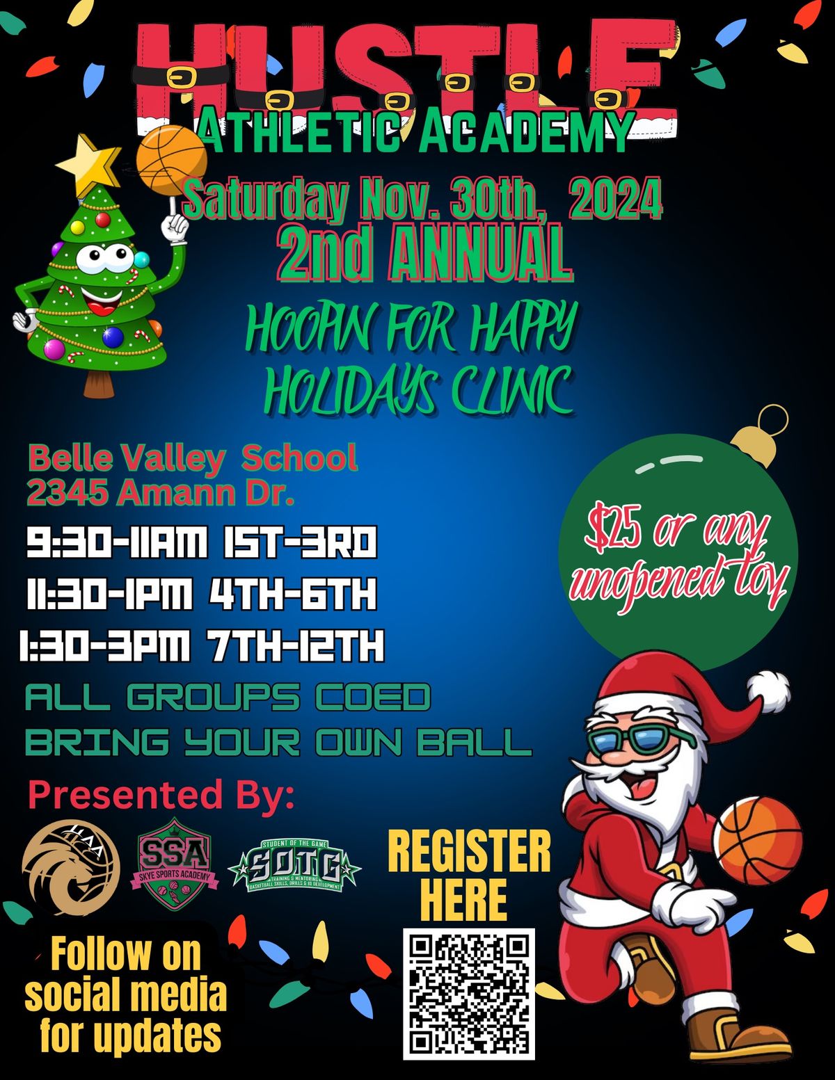 Hoopin For Happy Holidays Clinic