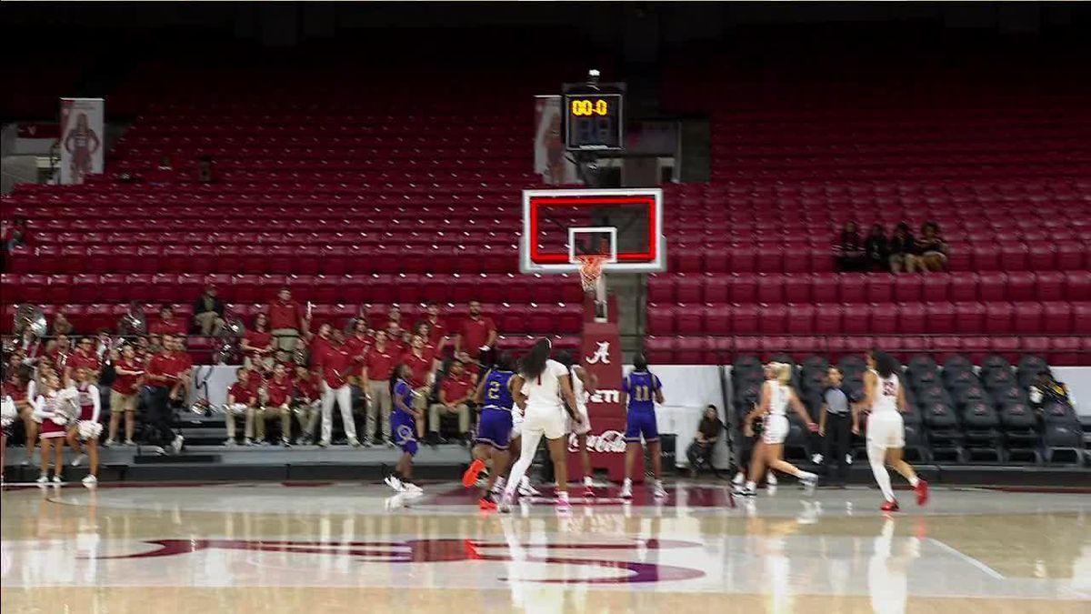 Alcorn State Braves at Alabama Crimson Tide Womens Basketball at Coleman Coliseum