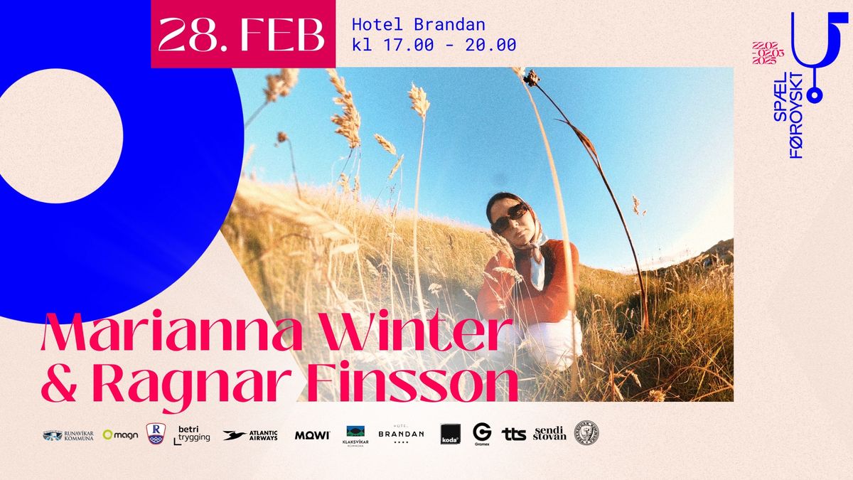 Marianna Winther & Ragnar Finsson Live \u00e1 Hotel Brandan - Sp\u00e6l f\u00f8royskt\ud83c\udfb6