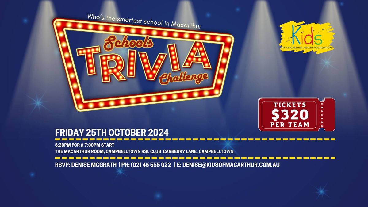 Schools Trivia Challenge