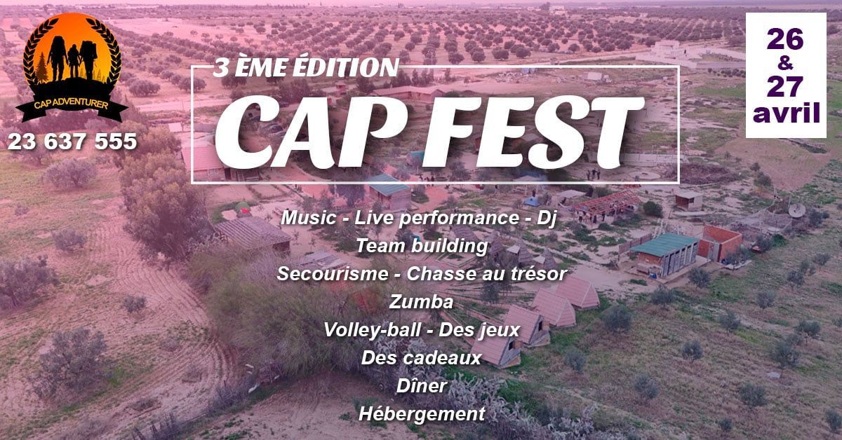 Cap Fest  3 \u00e8me \u00c9DITION 