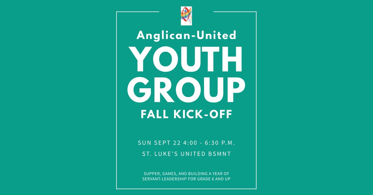 YOUTH GROUP FALL KICK-OFF