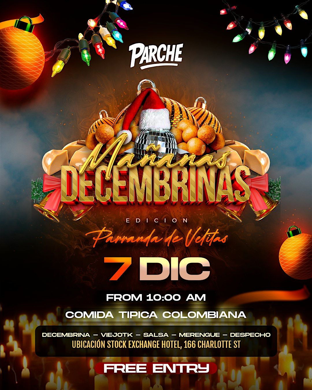 Ma\u00f1anas Decembrinas \u2013 Velitas, Guaro y Parranda