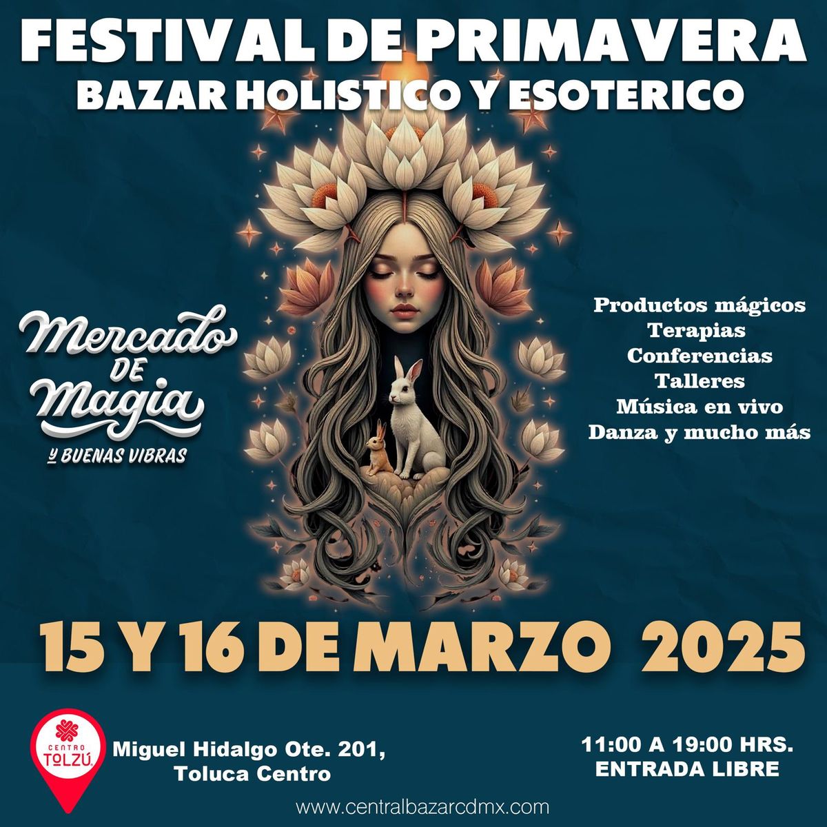 Mercado de magia y buenas vibras - Festival de primavera 