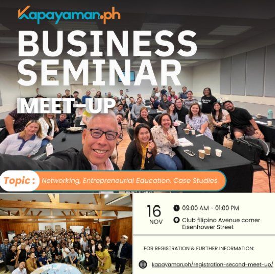 Kapayaman Business Seminar(Walk-in is not allowed)