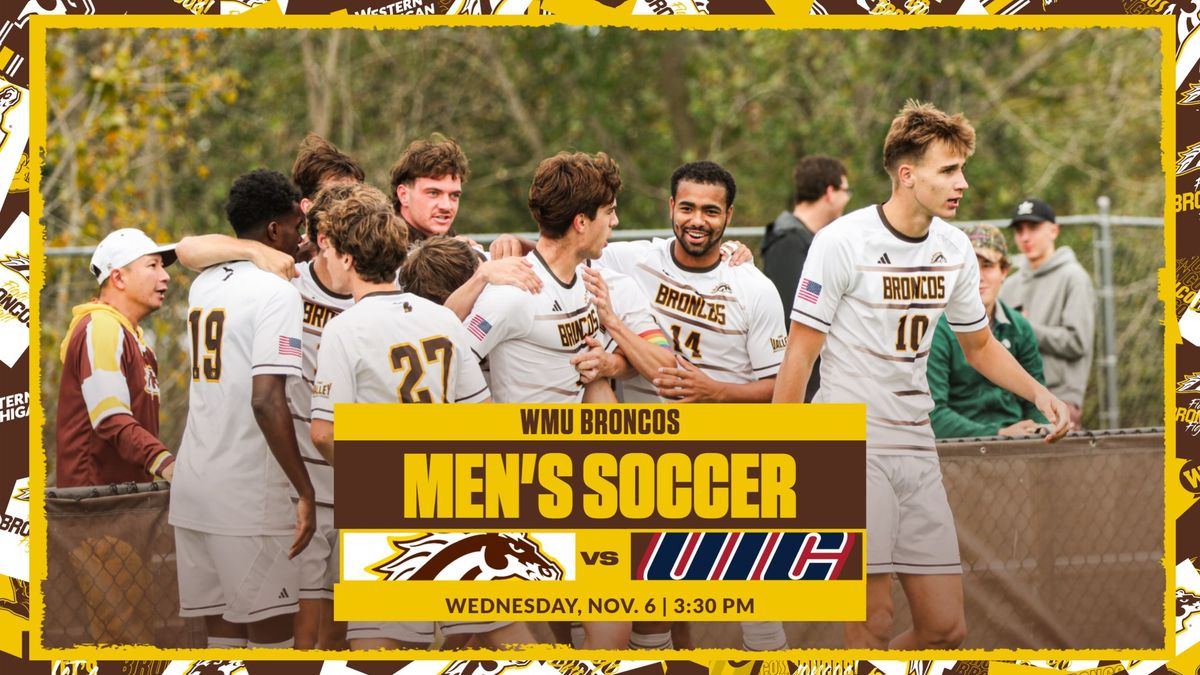 WMU Men's Soccer vs. UIC