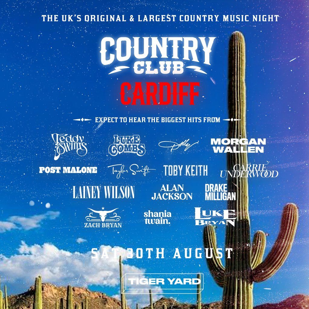 Country Club - CARDIFF - SOLD OUT