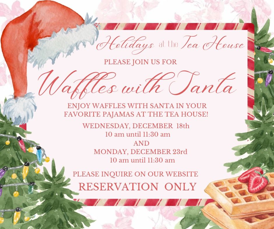 Waffles with Santa