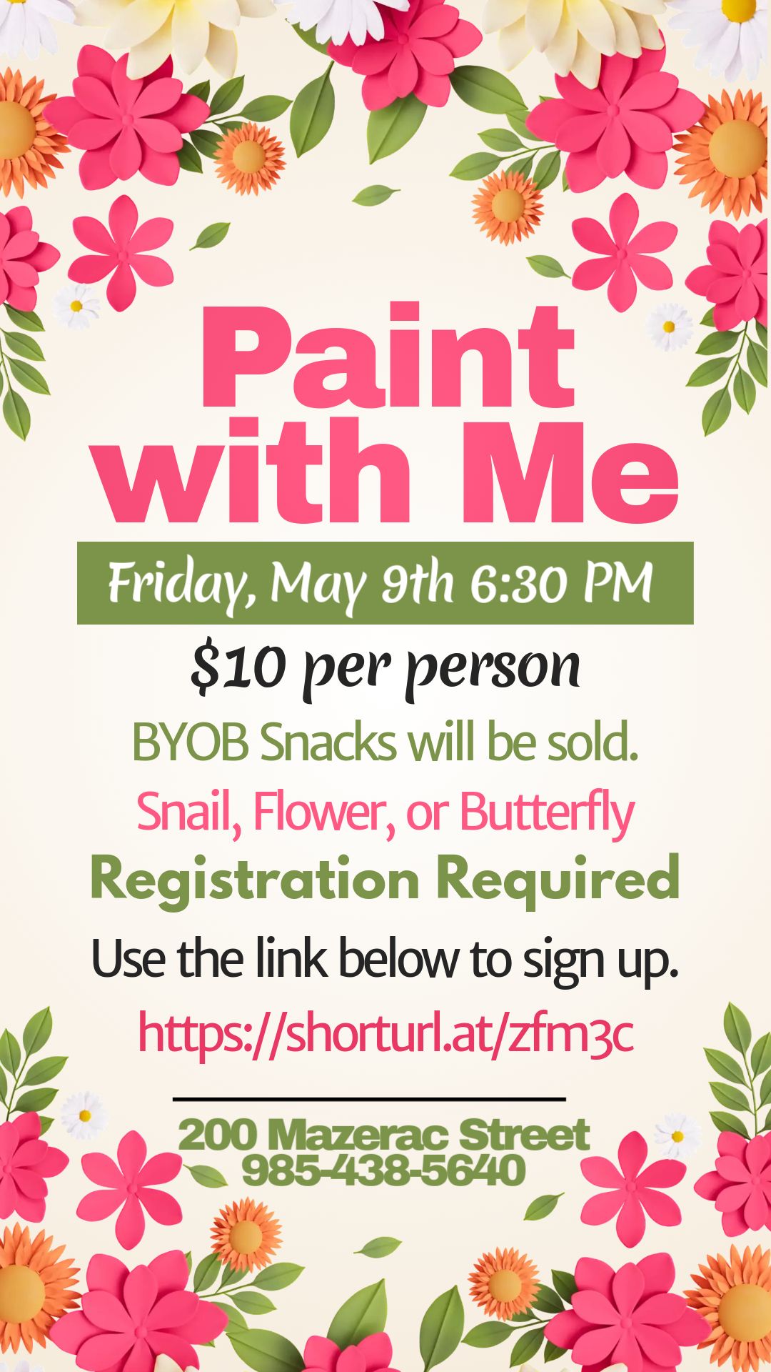 Paint with us!