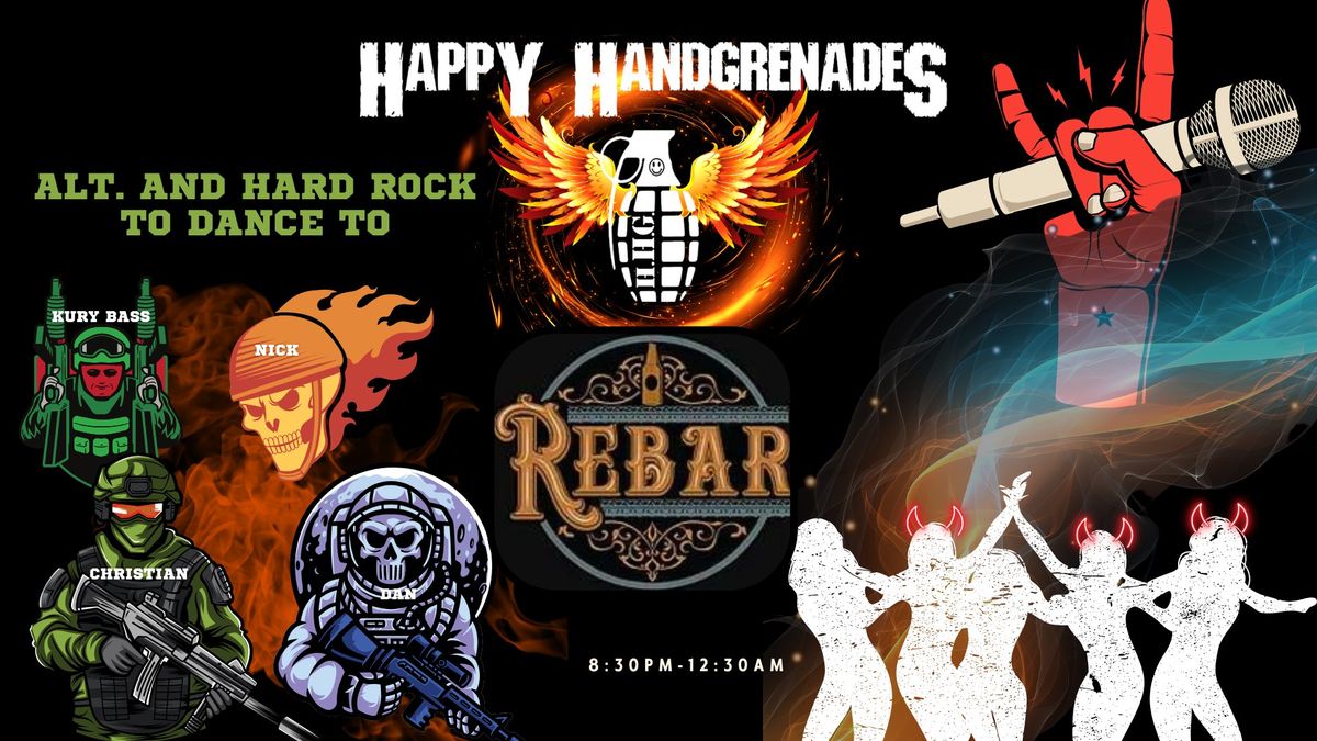 Rebar Summer Nights with Happy Handgrenades Party | Hard Rock Dance