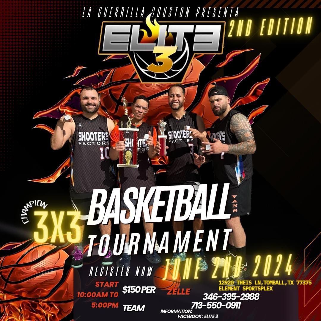 2nd Edition Elite 3 Basketball Tournament